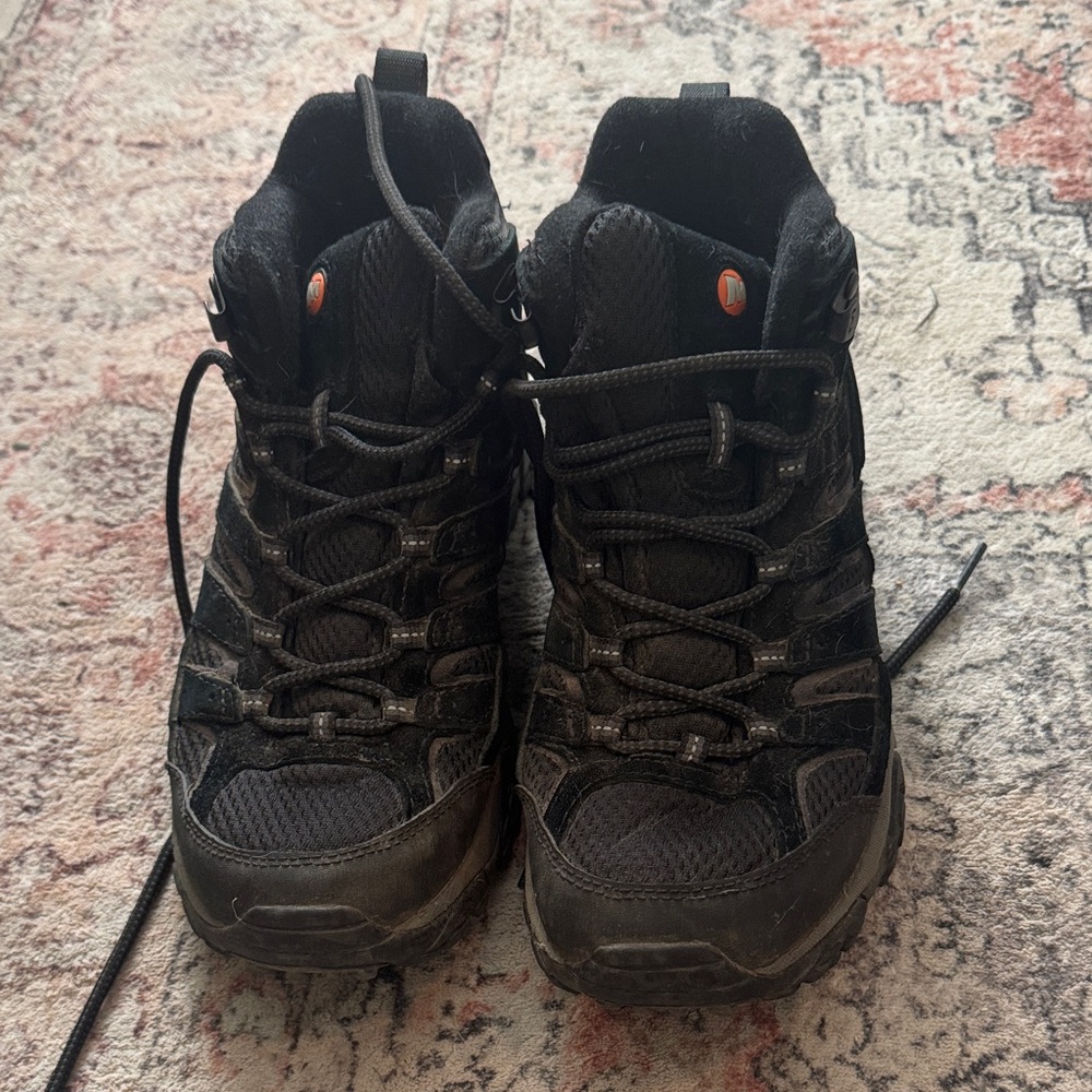 Merrell Black Athletic Hiking Shoes